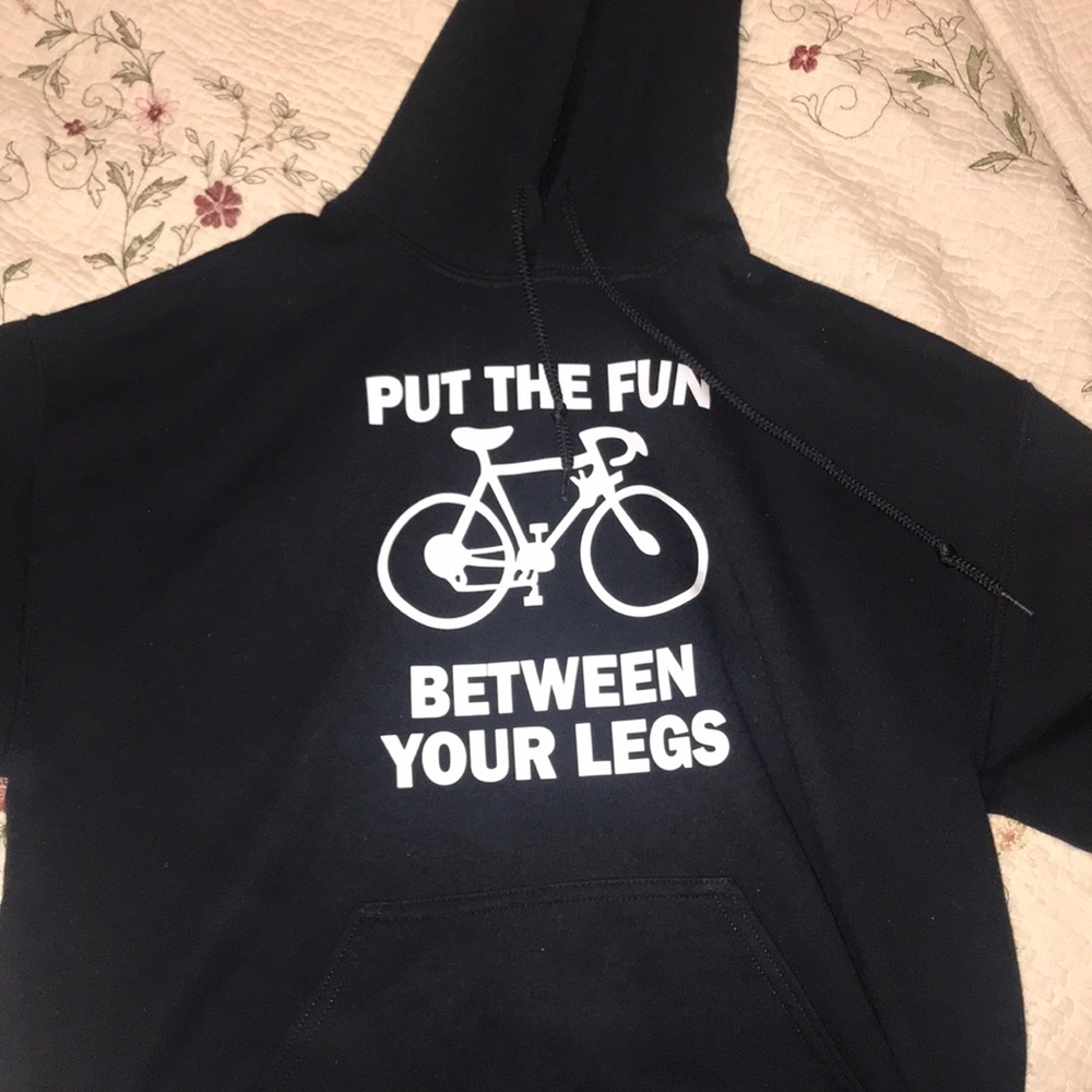bike sweatshirt